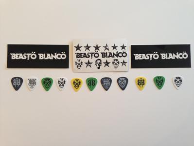 Beasto Blanco Stickers and Picks Collection