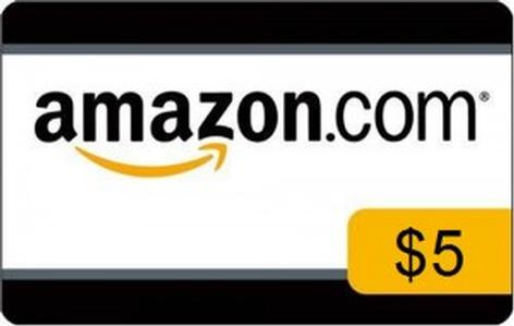$5 Amazon.com E-gift certificate