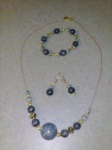 Custom Jewelry set - Necklace, Bracelet & Earrings by Always from the Heart LLC