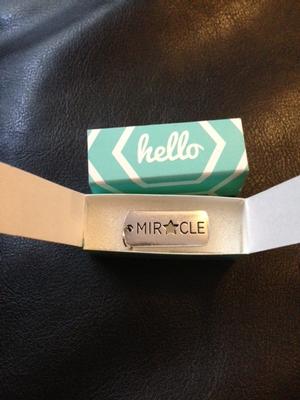 Exclusive Origami Owl MIRACLE Tag ~ not available for purchase until September!