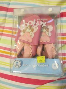 New in Package Bobux girls' shoes size 9-15 mo