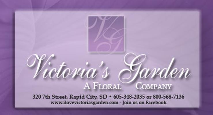 $50 Gift Certificate to Victoria's Garden in Rapid City, SD
