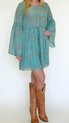 NEW boutique women's size 8 10 Belle Sleeved Tunic/Dress by Basically Me