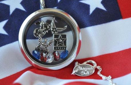 NEW one AIR FORCE charm Retired Origami Owl hard to find!