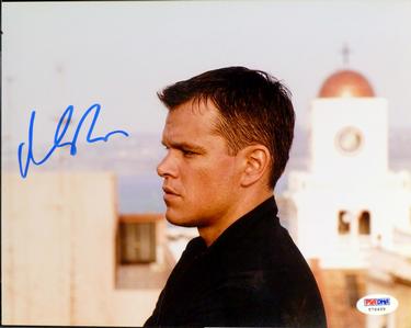 Matt Damon Autographed 8x10 Photograph