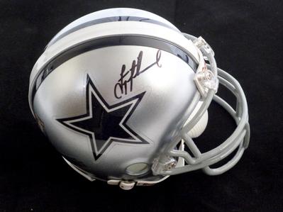 Troy Aikman Signed Dallas Cowboys Mini-Helmet