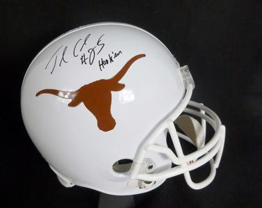 Jamaal Charles Texas Longhorn Autographed Full Size Helmet