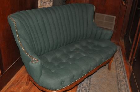 Antique Green lounge sofa