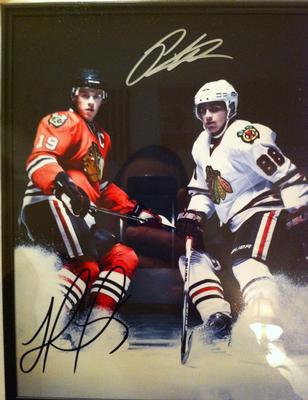 P. Kane & J. Toews Autographed 8x10 Photo Framed & Matted w/cert.