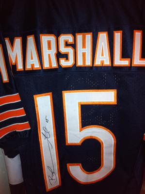 Brandon Marshall Autographed NFL Game Style Jersey w/certificate