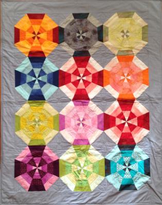 Hand-made quilt