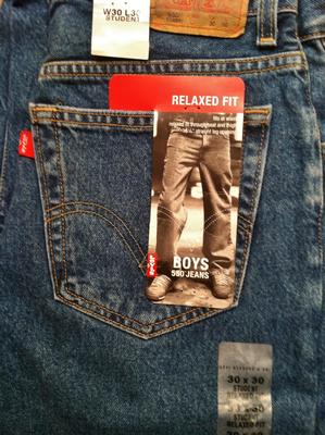 Levi's 30x30 Student Relaxed Fit Jeans - new with tags