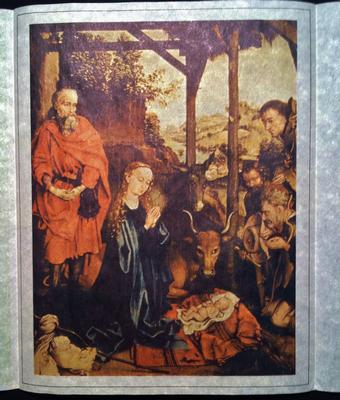 1964 KVP Sutherland Philosopher Nativity in Painting Collection