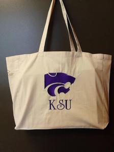 Kansas State Wildcat Bag by Dianne Tebben