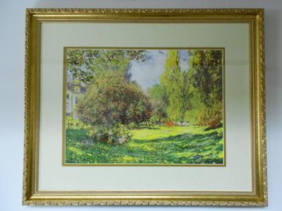 Monet (framed lithograph)