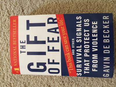 Autographed -  The Gift of Fear by Gavin De Becker Paperback