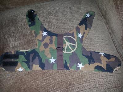 Camouflage  Small Dog Harness 