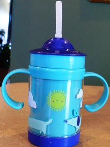 Dachshund Kids Sippy Puzzle Cup w/ Straw 