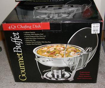 GourmetBuffet 4-Qt Chafing Dish 