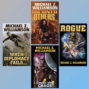 Michael Williamson Signed Books Combo