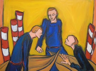 Jan Wurm: Three Men in a Boat