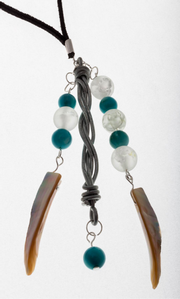 Braided Turquoise Necklace