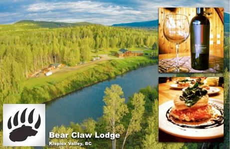 A night for 2 at Bear Claw Lodge.