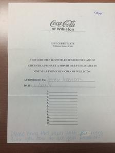 12 Cases of Coca Cola Product