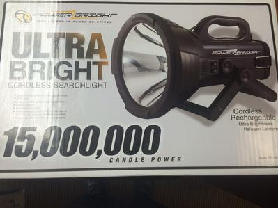 Rechargeable Cordless Searchlight