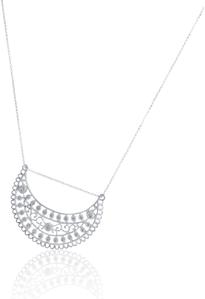 Alex Woo Jewelry Zahrah Crescent Necklace