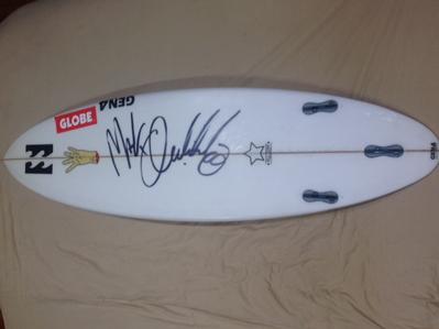Signed Occy Surfboard 