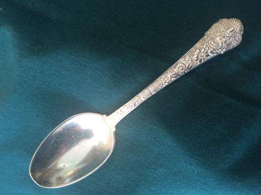1890 SILVER SPOON, Rose by Stieff