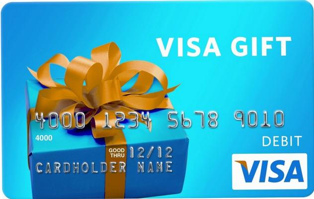 $55 Visa Gift Card 