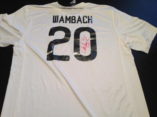 Signed Soccer Jersey - Abby Wambach 