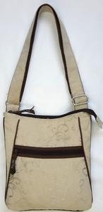 Thirty-One Taupe Cross Body Bag