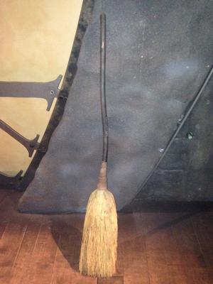 Authentic Elphaba Broom Signed by Idina Menzel