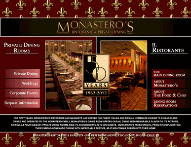 Monastero's - $25 Gift Certificate 