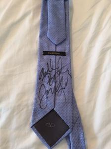 Jimmy Kimmel Tie (Blue)- Autographed
