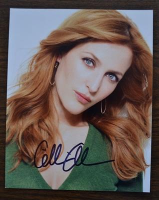 Gillian Anderson Autographed Photo
