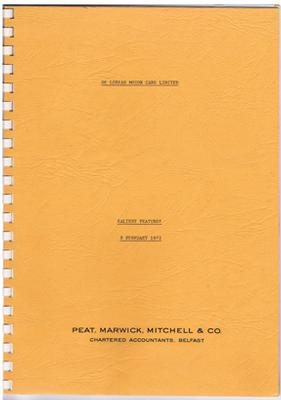 DeLorean Motor Company Limited Financial Report February 1982