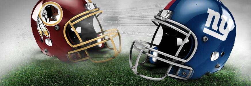 Two FRONT ROW Tickets to NY Giants vs. Washington Redskins @ MetLife Stadium on Sept. 24