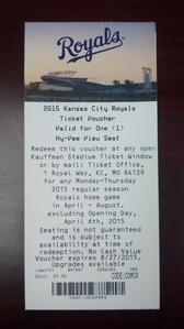 Royals Ticket 