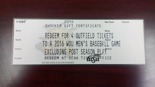 WSU Baseball Tickets