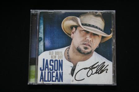 Jason Aldean Signed CD