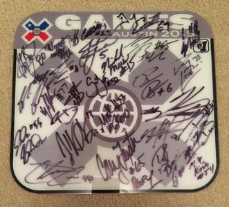 X-Games 2015 Commemorative Plate - signed by all