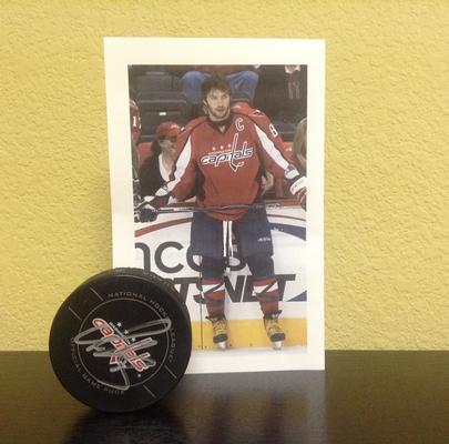 Alexander Ovechkin Signed NHL Official Game Puck (Washington Capitals)