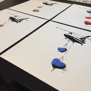 Martin Whatson - Mini Chinooks (Set of 4 prints)