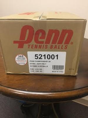 1 Case Penn Tennis Balls 