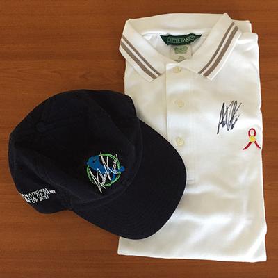 Andre Agassi Signed Shirt/Hat