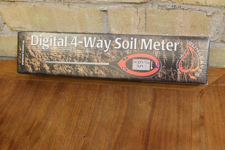 Digital 4-Way Soil Meter Sunleaves Garden Products